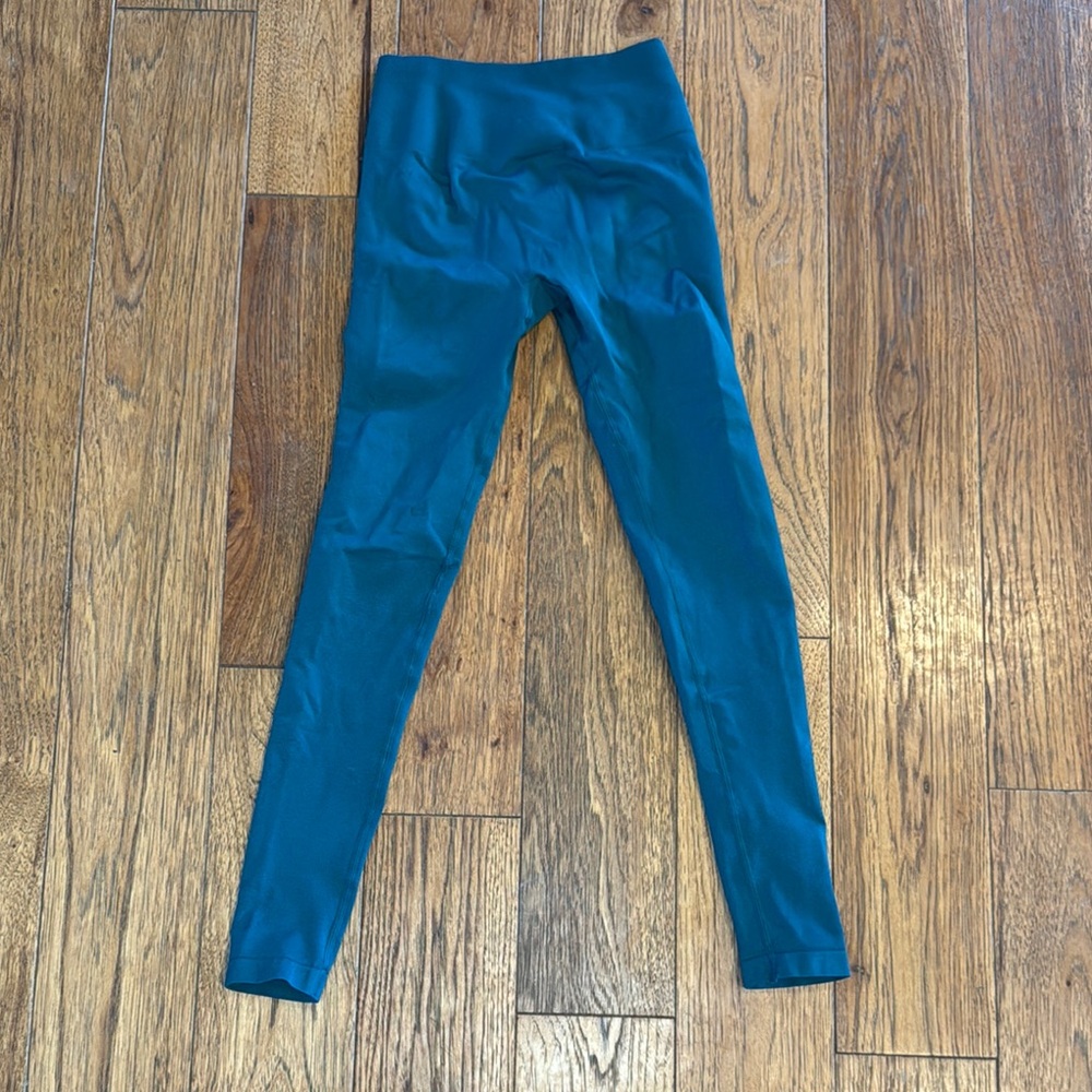 Teal High-Waisted Leggings